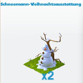 Schneemann-Weihnachtsausstattung